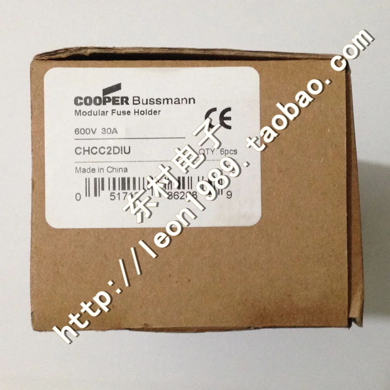 [SA]US Bussmann fuse holder CHCC2DIU CHCC2DU 600V 30A Indicating Fuseholder--2pcs/lot | Обустройство дома