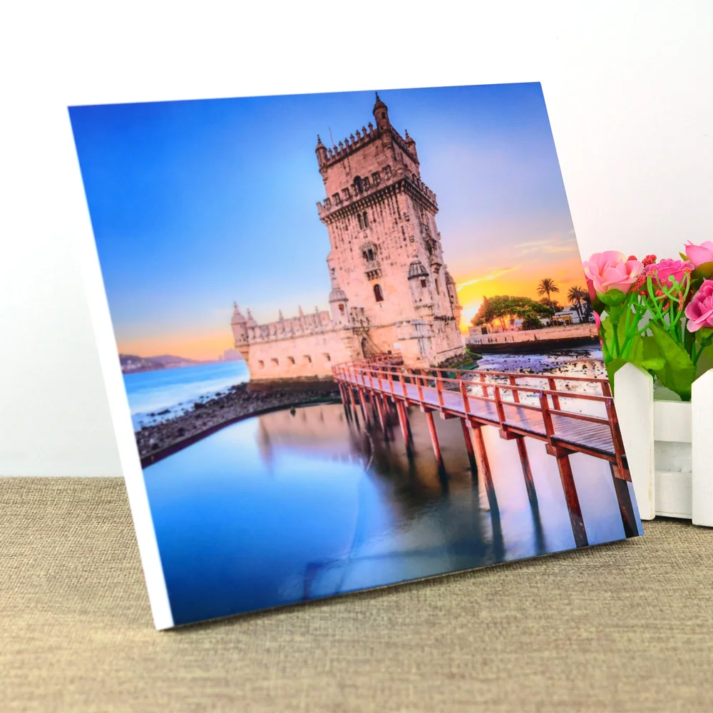 20x24 см прямоугольная простая деревянная рамка DIY картина Печать подвесная фоторамка деревянное Ремесло Украшение
