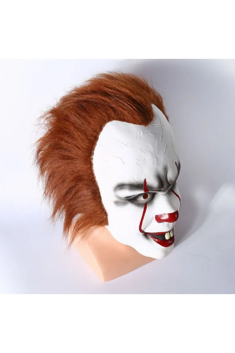 2017 фильм Стивен Кинг это маска пеннивайза клоун латексная для косплея Реквизит