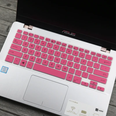 Pink 14 дюйм чехол для клавиатуры для asyus s14 s410 A411U S4100VN S4000VA R421UN TP401NA/CA TP410 P5440 м B9440 Тетрадь ноутбук - Цвет: Pink