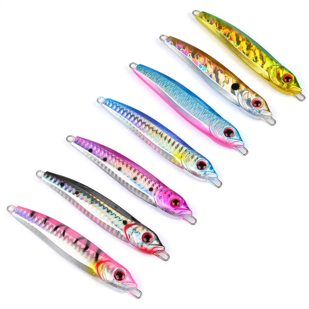 

4pcs Sea Fishing Metal Jig Lures 10cm/100g Lead Fish Spoon Jigging Bait