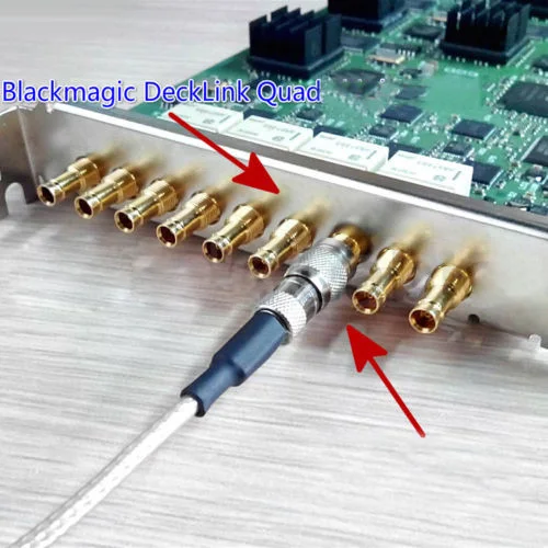 Blackmagic HyperDeck Shuttle Cable Adaptors DIN 1 0/2 3 Mini BNC к Male HD SDI цифровые устройства 75 Ом|bnc to bnc|bnc tobnc