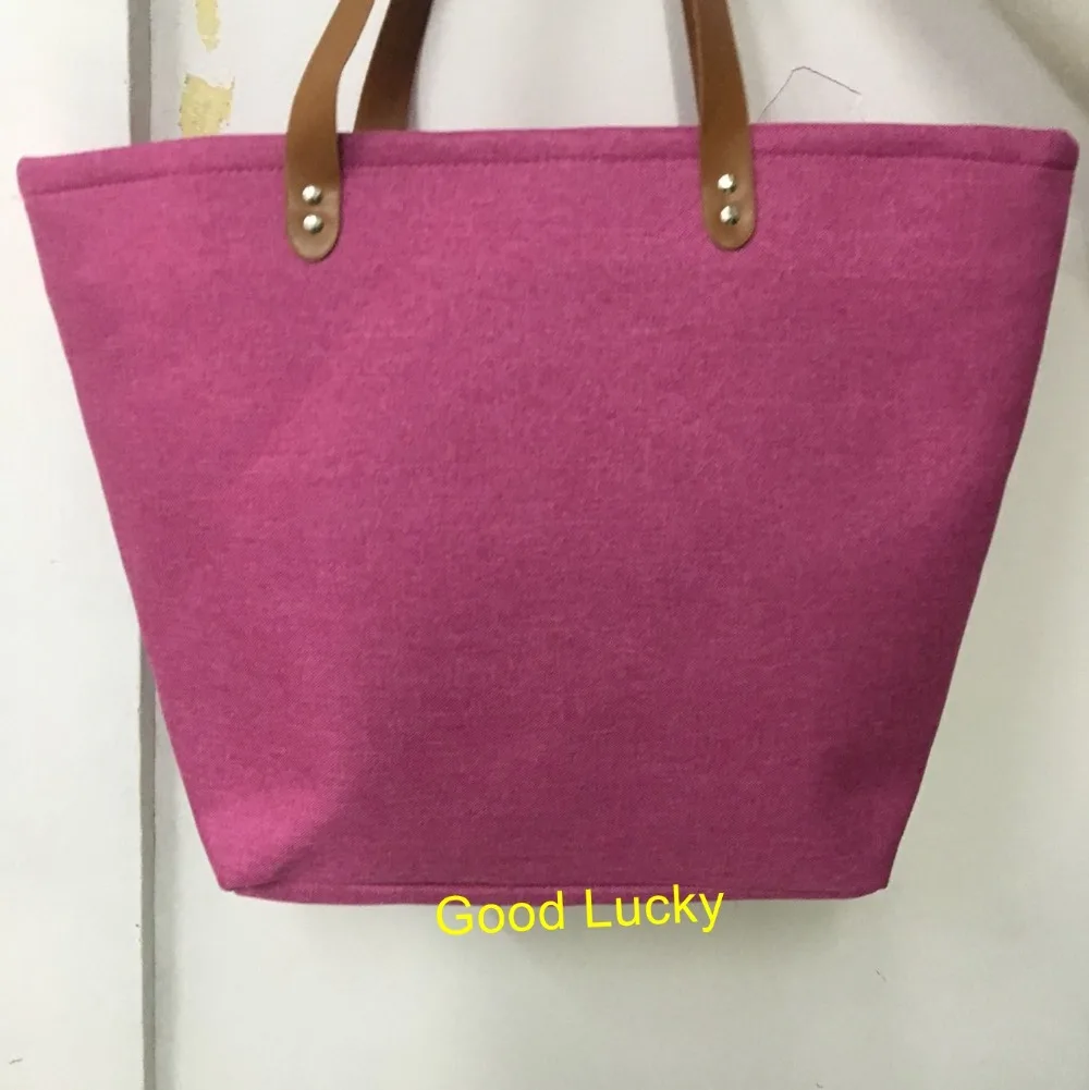 30pcs/lot Wholesale factory price new designed leisure tote bag offical handbag for lady shopping and outdoor travel | Дом и сад