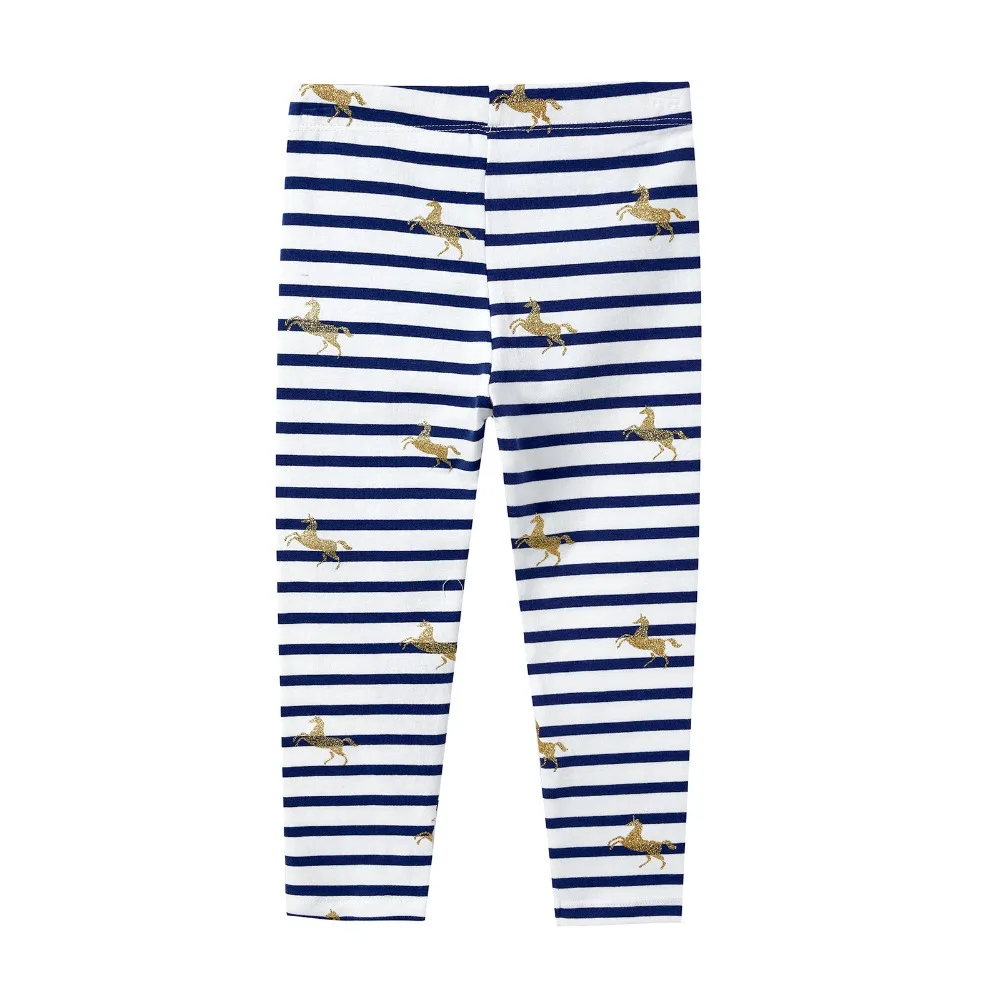 New Fall Autumn Spring baby girls Printing cartoon Leggings Quality Cotton rainbow Unicorn Pants 2-7year Clothes Clothing