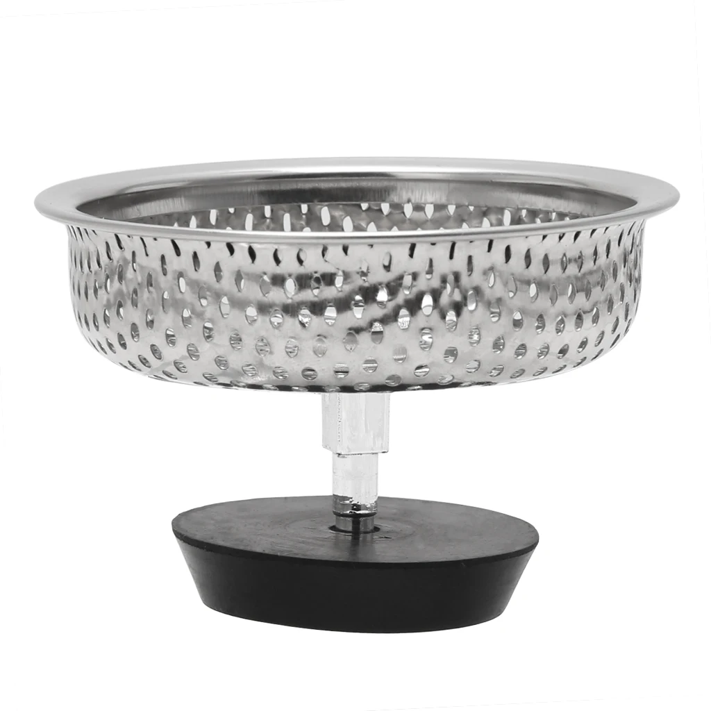 Mesh Kitchen Stainless Steel Sink Strainer Disposer Plug Drain Stopper Filter