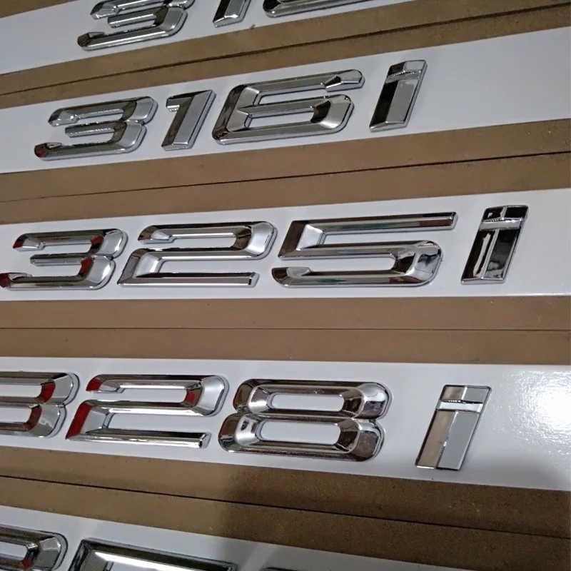 Наклейка на заднюю панель автомобиля ABS M Power performance для BMW E60 F10 5 series 520i 525i 530i 535i 550i