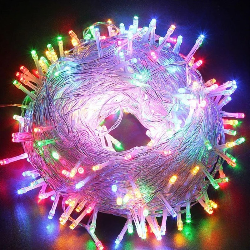 

LED String Lights 100M 600 LED Xmas Holiday light for Holiday Festival Celebration Home Wedding Party Decoration Commercial Use