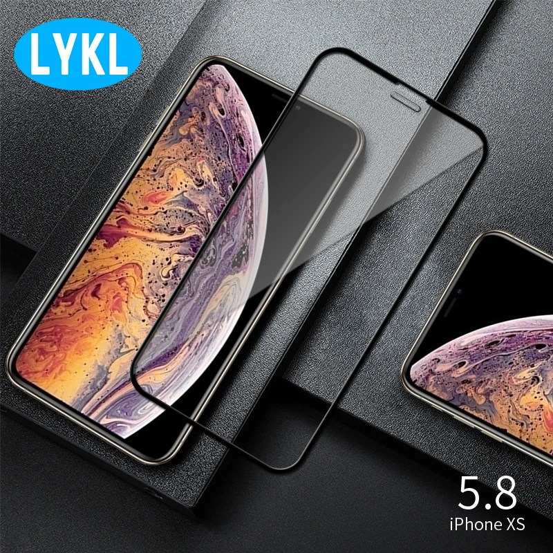 9H защитная пленка против царапин iPhone XS Max XR X полное защитное закаленное стекло
