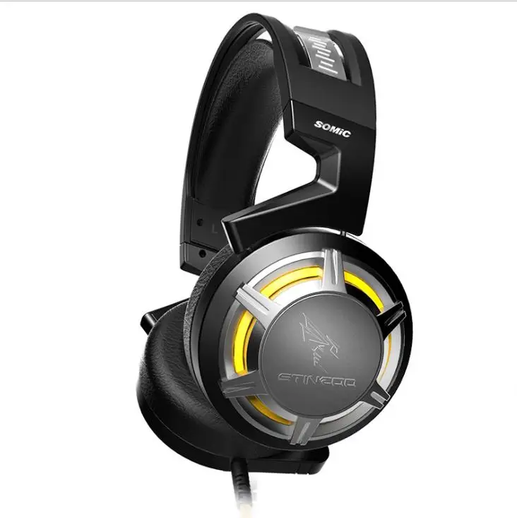 Игровая Гарнитура SOMIC G926 Surround Sound мощный бас с гибким микрофоном профессиональные