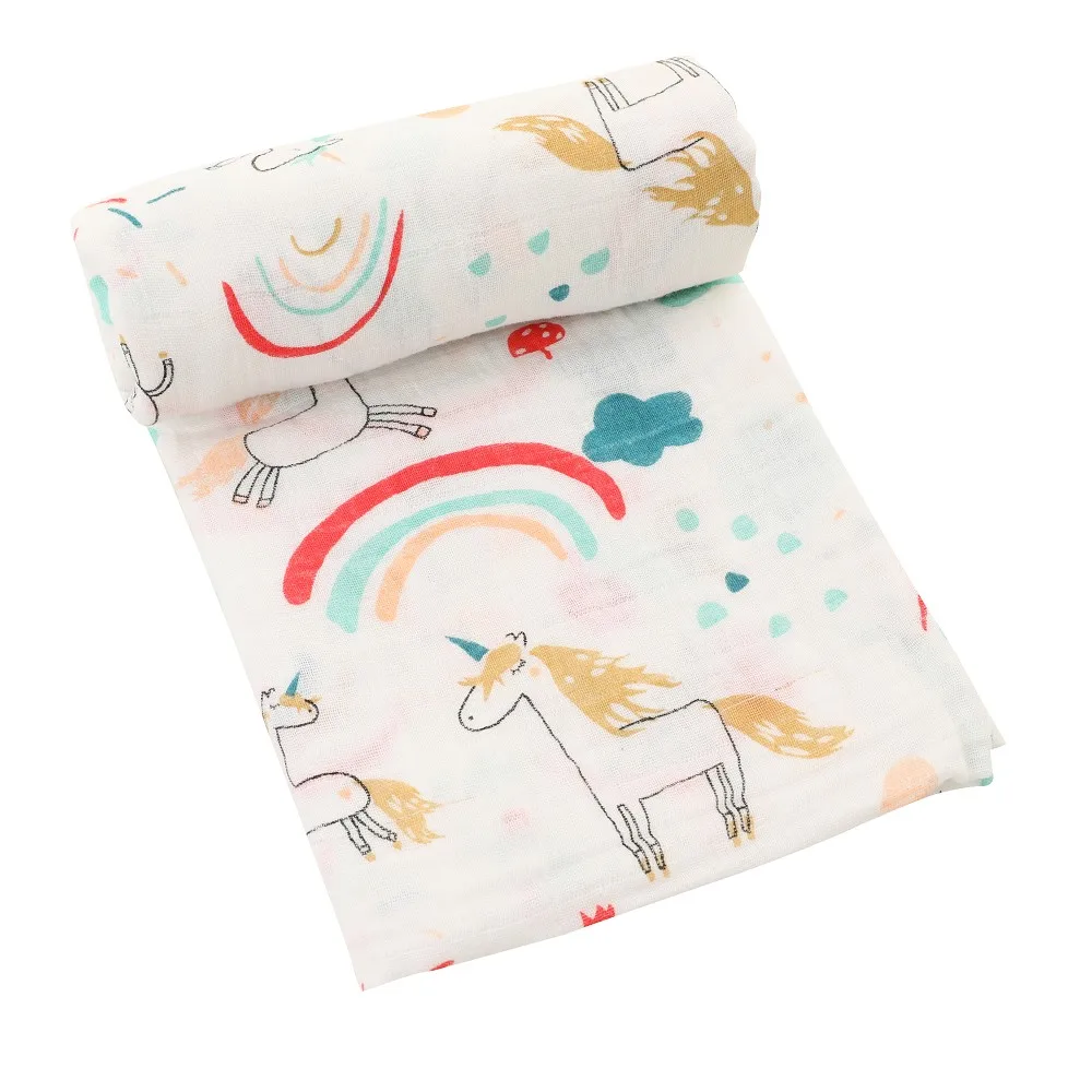 SMA0006 EGMAOBABY/1 шт., хлопок, детские пеленки, мягкие одеяла для новорожденных, для ванной, марля, Детская накидка, спальный мешок, чехол для коляски, игровой коврик - Цвет: SMA0006