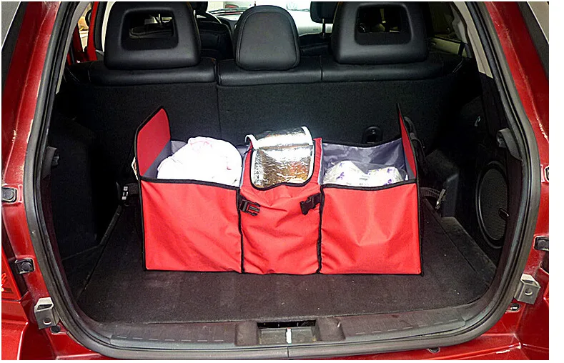 LOAAO новый автомобильный органайзер для хранения складная сумка холодильник льда