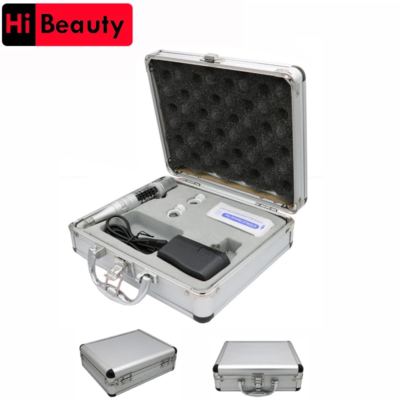 1PC Small Portable Alumium Tattoo Machine Pen Kits Storage Case Organizer Carrying Box Packaging Container With Lock