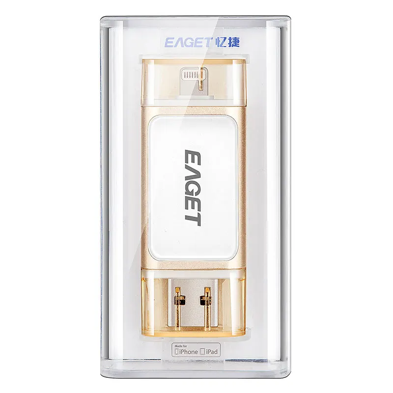 Eaget I60 OTG USB флеш-накопитель 32 Гб 64 128 ГБ Lightning 3 0 MFI Флешка мини memoria для iPhone iPad |