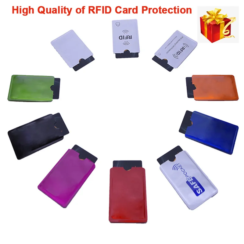5 шт./компл. RFID экранированная втулка Блокировка карт 13 56 МГц IC карта защита NFC