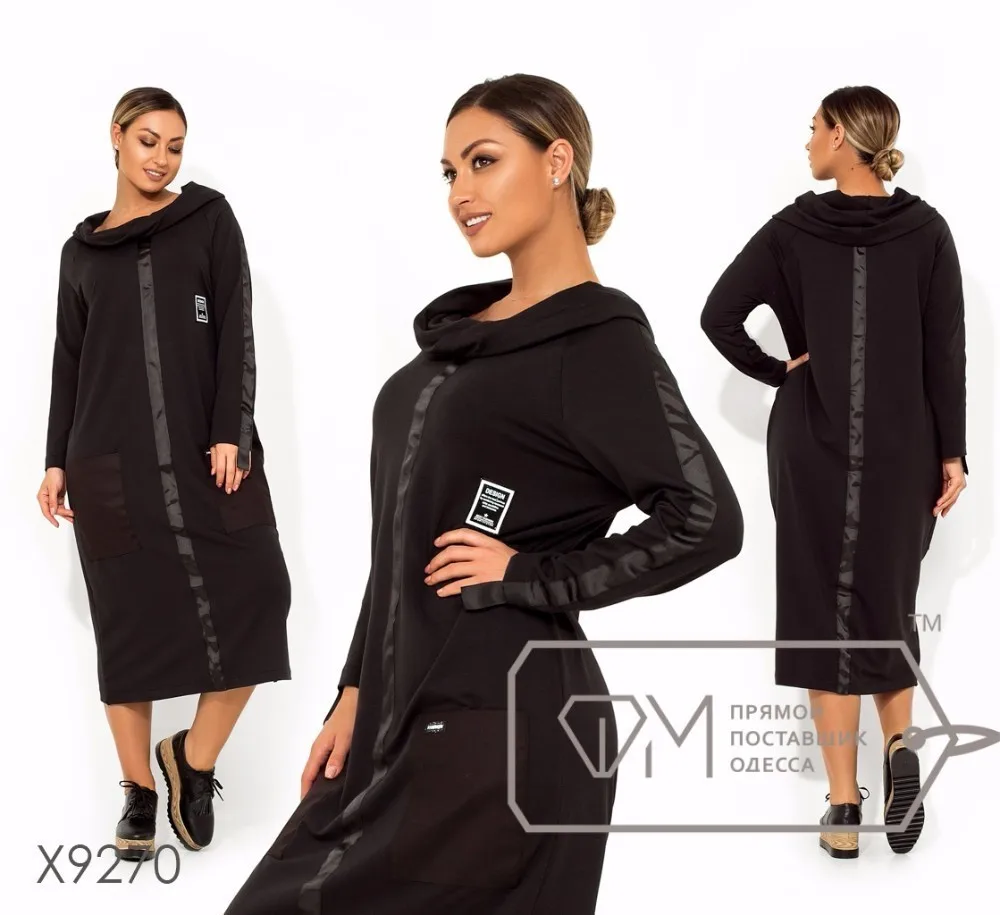 6XL женское платье большого размера черное зимнее макси рождественское вечернее