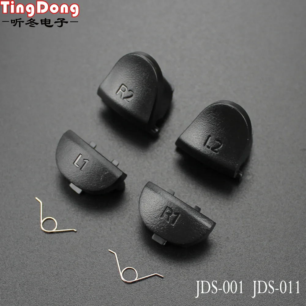 For Sony Play Station 4 PS4 Controller L1 R1+L2 R2 Trigger Buttons+springs Tool Replacement parts for dualshock controllers |