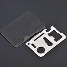 Горячая Распродажа на открытом воздухе для выживания Ножи открытый многофункциональный инструмент для кемпинга 11 в 1 Мини Многофункциональный нож, карта Ножи карманные инструменты для выживания в диких условиях