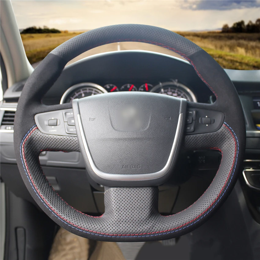 MEWANT черная натуральная кожа замша для Peugeot 508 2011-2018 SW | Автомобили и мотоциклы