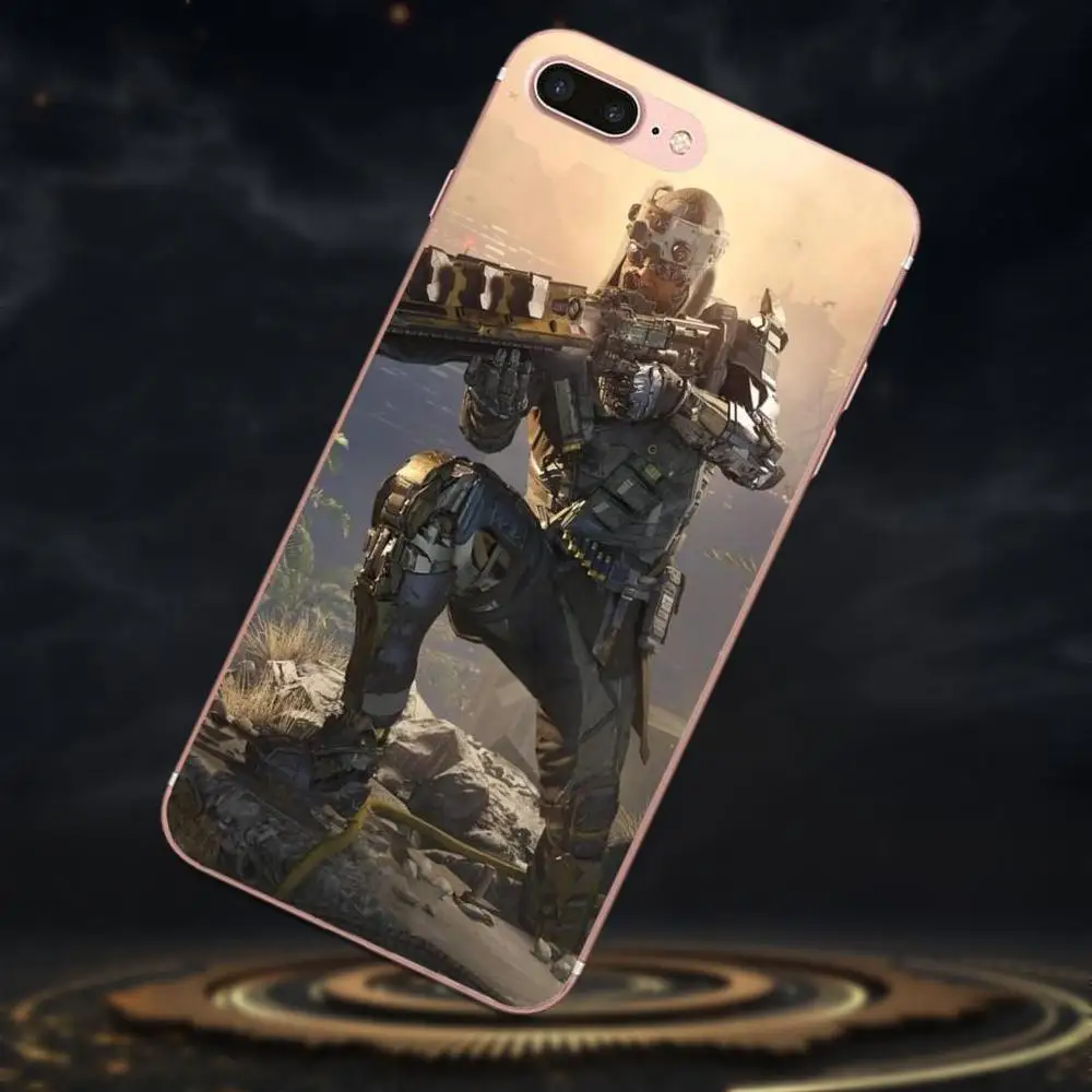 Черный Ops 3 Видео игры мягкий защитный чехол для Xiaomi Mi3 Mi4 Mi4C Mi4i Mi5 Mi 5S 5X 6 6X 8 SE A1 Max Mix 2