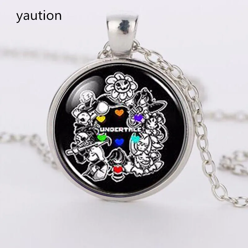 Подвеска для видеоигр Undertale мужчин и женщин модное бронзовое ожерелье ручной