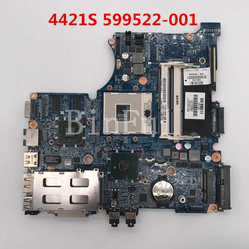 Высококачественная материнская плата для ноутбука Probook 4421S 599522 001 501 601 HM57 HD5470 100%
