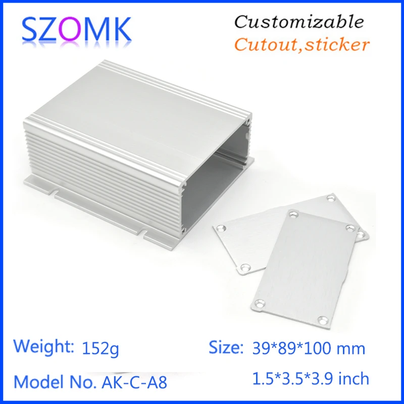 Цельная алюминиевая оболочка SZOMK для самостоятельной сборки Полетная 39*89*100