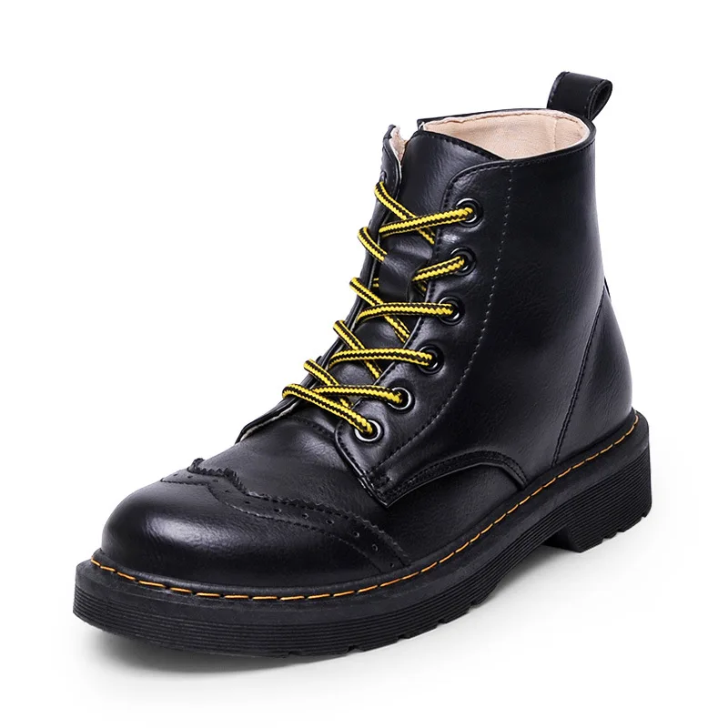 2016 Женщины Ботильоны Мода Мартин Сапоги Снега На Открытом Воздухе Случайные