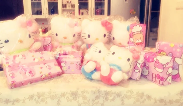 6 шт. размер 74X52 см HelloKitty подарочная оберточная бумага фон настенная бумага Пылезащитная куртка цветы упаковочные обои