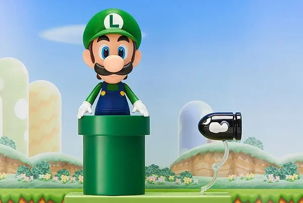 Бесплатная доставка милые 4 &quotNendoroid Супер Марио и Луиджи Братья в коробке 10 см ПВХ