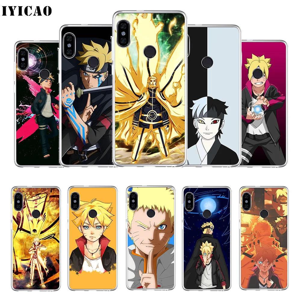 IYICAO Boruto Naruto Мягкий силиконовый чехол для телефона следующего поколения Xiaomi Mi 9 8 SE