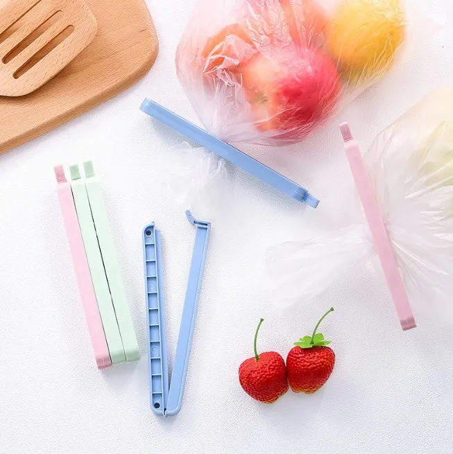 

3 Pcs/lot New Bag Clips Sealer Clamp Bag Sealer Sealing Machine Plastic Mini Snack Fresh Food Bag Sealer Mini Kitchen Tool