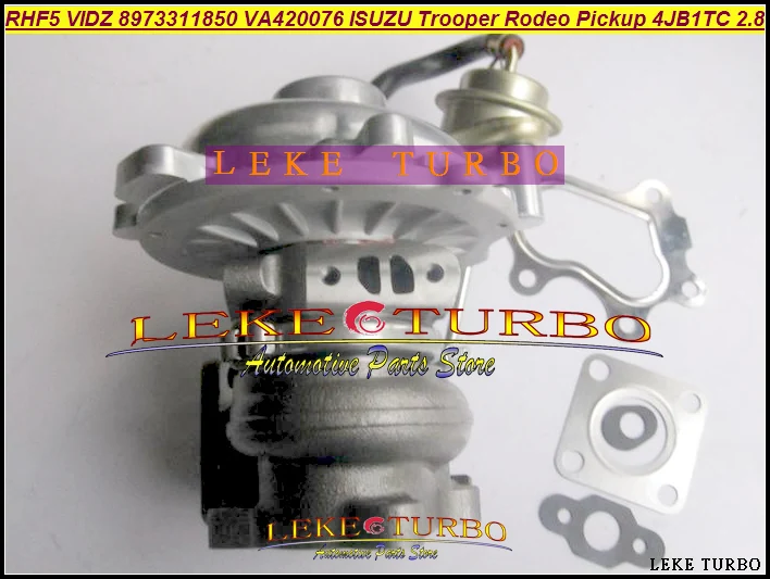 Бесплатная доставка RHF5 VIDZ 8973311850 3047087 VD420076 VA420076 VB420076 1118010802 Turbo для пикапа ISUZU 4JB1TC 4JB1