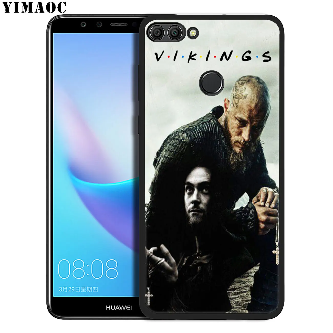 Модный мягкий силиконовый чехол YIMAOC vikings серии 4 для Huawei P20 Pro P10 P9 P8 Lite Mini 2017 P Smart Z 2019