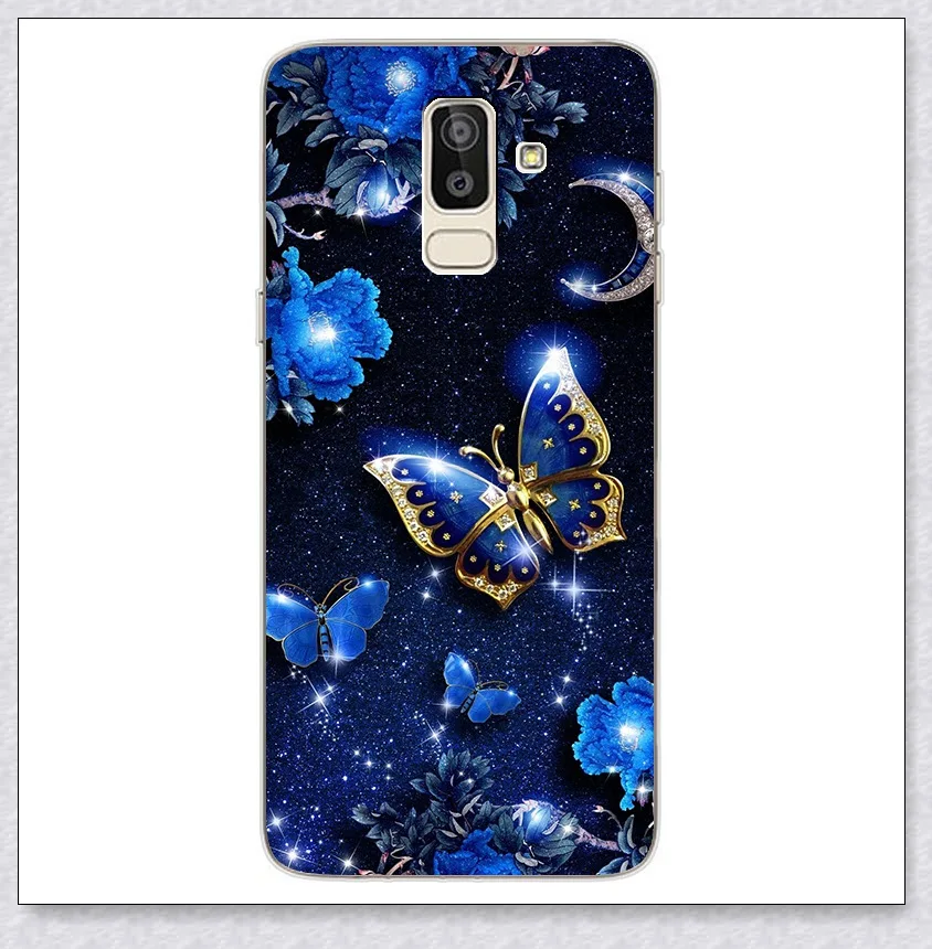 shand Для samsung Galaxy J8 J6 J4 A6 A8 чехол силиконовый чехол для samsung A J 6 8 4 плюс 600 610 810 415 400 530 F телефон чехол s - Цвет: shand