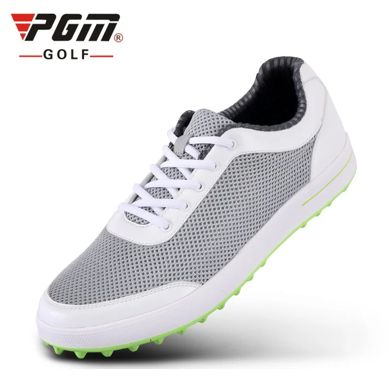 2019 для мужчин дышащая обувь гольфа Spikeless сетки Спортивная s Skidproof демпфирования
