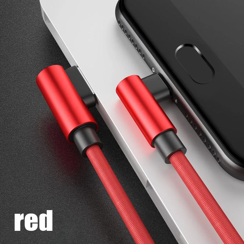 For Micro red Кабель для зарядки мобильного телефона Micro usb Удлиненный кабель для передачи данных Быстрая зарядка 1 м 2 м для samsung Motorola LG Nokia Blackberry htc - Цвет: For Micro red