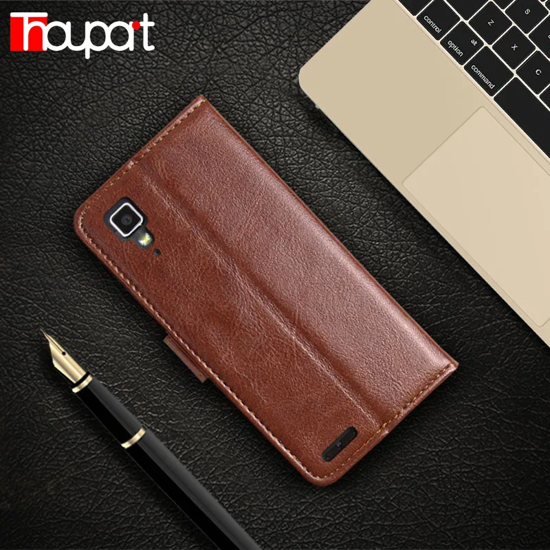 Thouport для lenovo P780 кожаный чехол с узором Crazy Horse чехлы телефонов P 780 откидной Чехол s
