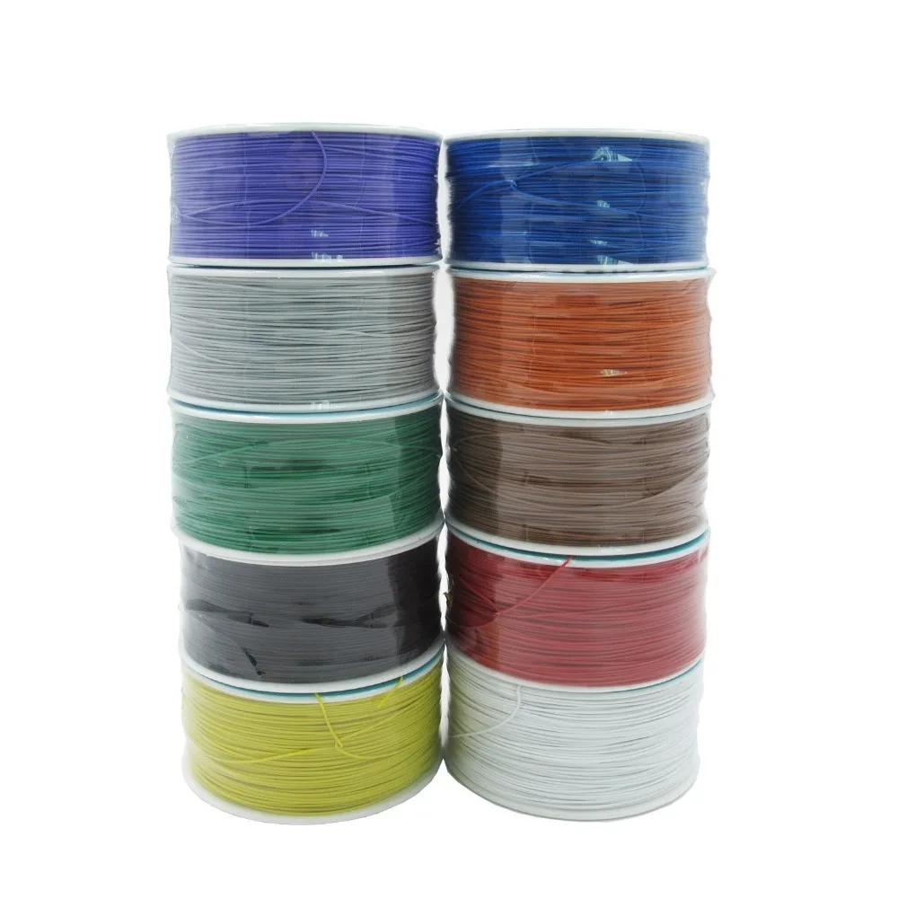 

250 meters long electrical wire, wrapping wire high quality 30awg ok line q9 electric cable