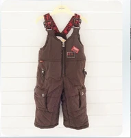 2018 solid hot sale sale overalls for children retail winter and childrens ski pants strap trousers free shipping in stock