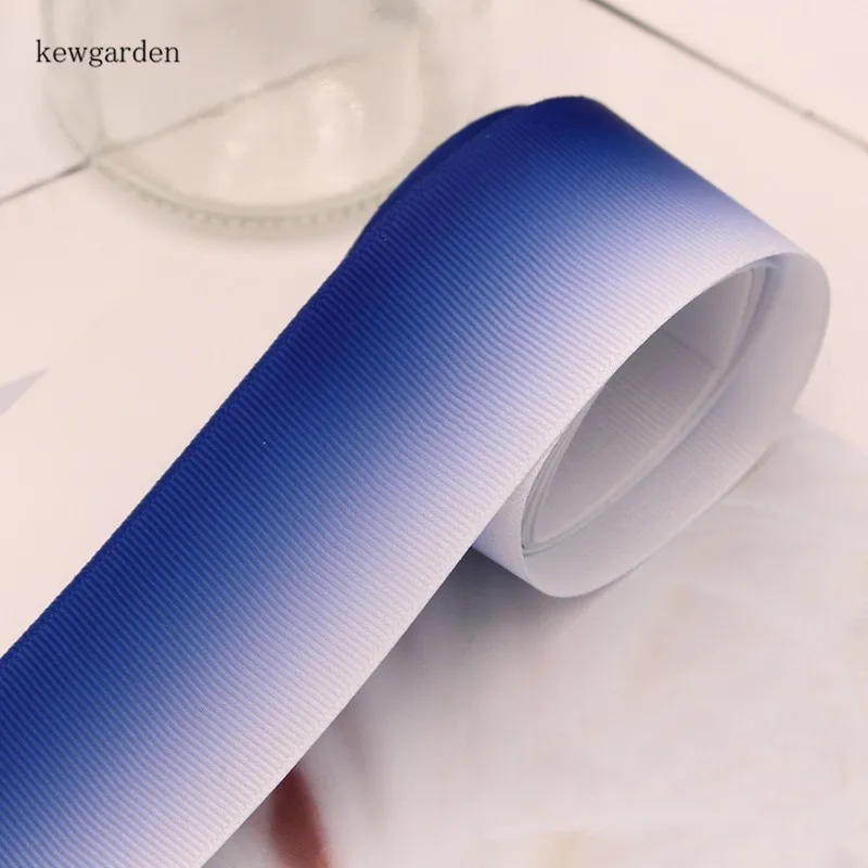 Kewgarden DIY аксессуары для волос 1 5 &quot38 мм Двойные Цвета дисколор Grosgrain лента вручную