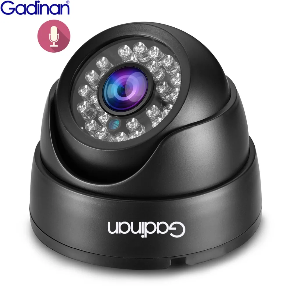 Gadinan Full HD 3MP аудио звук в режиме реального времени 25fps безопасности Ночное видение