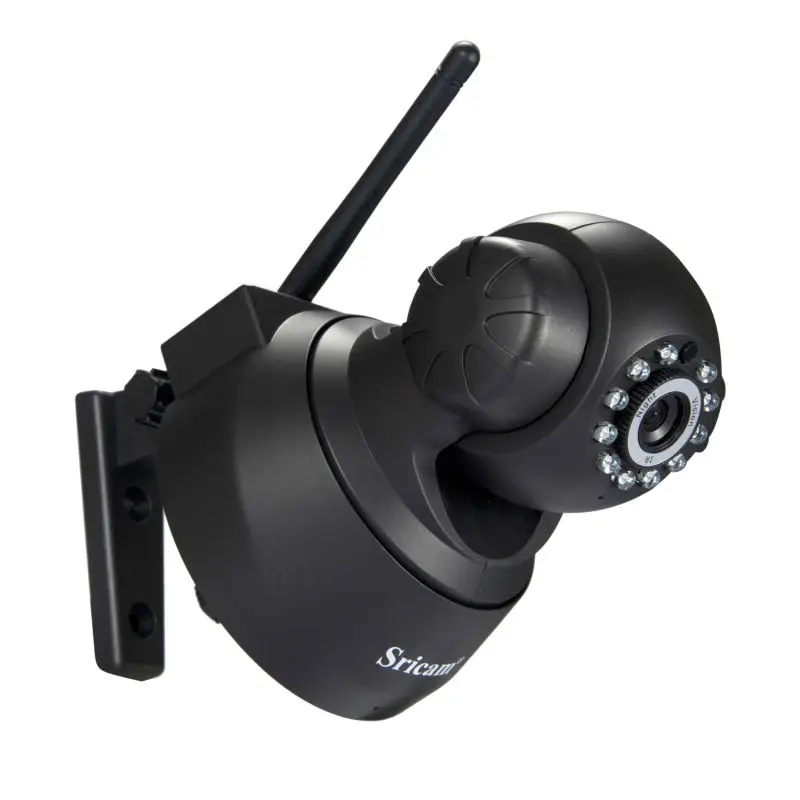Sp012 sricam ip-камера 720 P hd wi-fi ик радионяня беспроводной панорамирования/наклона