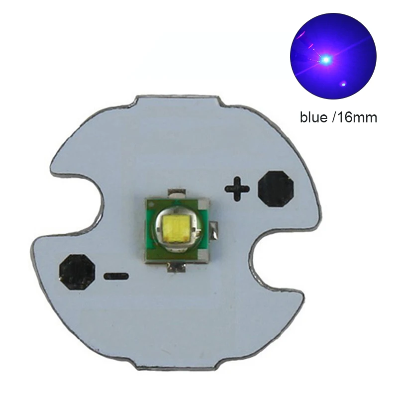 3 XM-L2 10 Вт высокой мощности Мощность светодиодный чип флеш светильник лампа LED чип высокой Яркость PAK55 - Испускаемый цвет: 3