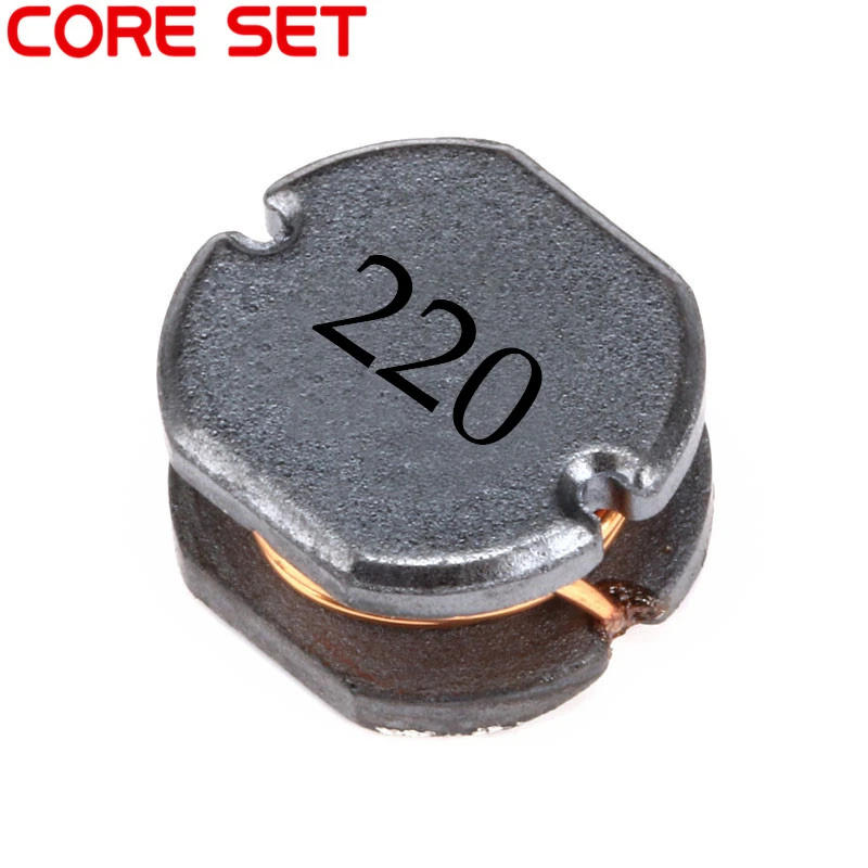 10 шт./лот SMD силовой индуктор CD75 22UH 220 1.6A проволочный чип индуктор|power inductor|smd power inductor22uh inductor |