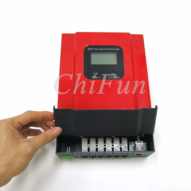 ESmart3 серия 20A/30A/40A/50A/60A MPPT контроллер солнечного заряда 12 В/24 В/36В/48В автоматическая