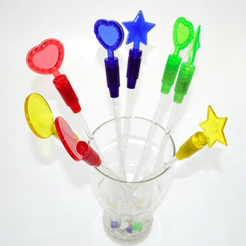 2018 Led свадебное платье 18 шт./лот Flash Swizzle Stick для вечеринок бар КТВ клуб украшение
