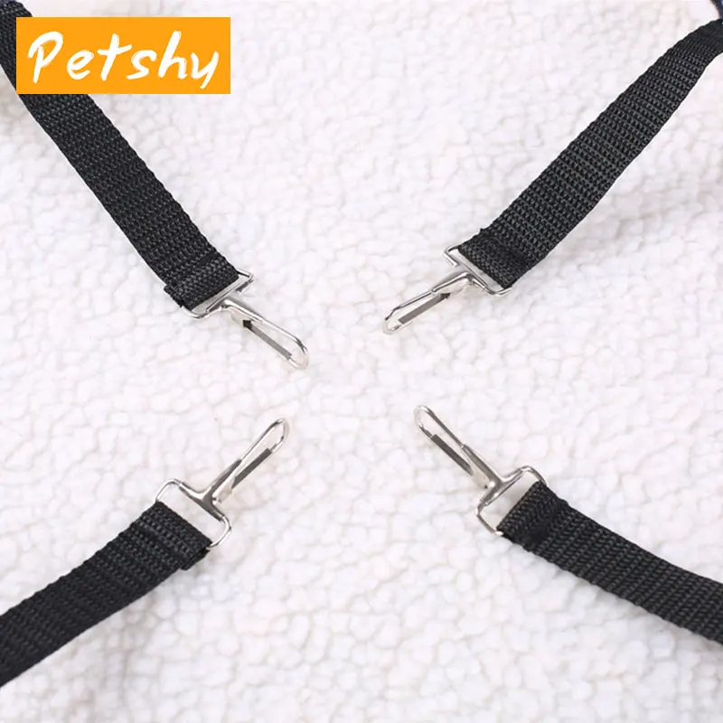Petshy 6 Цвета теплый висящий кошачий кровать коврик мягкий гамак зимний питомец