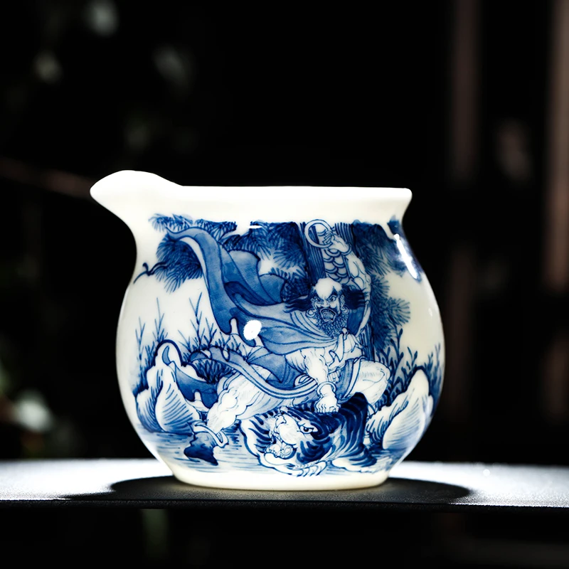 200 мл керамический фарфор Jingdezhen чайная посуда Cha Hai ручная роспись рисунок ярмарка