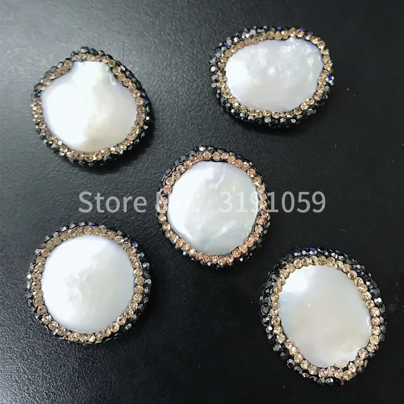 Натуральный белый большой жемчужный орнамент-это простое ожерелье в стиле ins