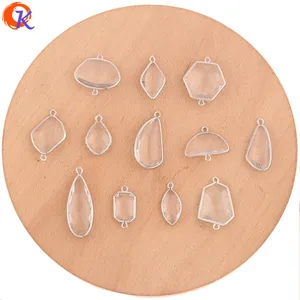 Сердечный дизайн, 50 шт., ювелирные аксессуарыХрустальная подвескадетали для сережекСделай сам, изготовление ювелирных изделийродийручная работасерьги